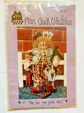 Plum Creek Collectibles Doll Pattern 123, "How Does Your Garden Crow " UNCUT
