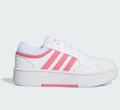Adidas Womens Hoops 3.0 Bold Basketball Shoes IG6114 White/Pink Size 6.5  New | eBay