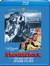 BLU-RAY Moonfleet 1955 NEW Stewart Granger