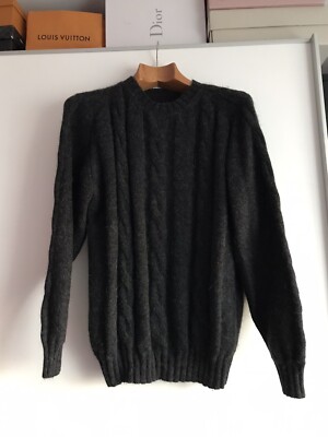 Baby Alpaka Strickjacke Clark Ross Alpaka Pullover Poncho Herren