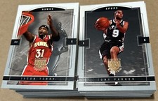 105 of first 110 2003-04 Fleer Skybox Limited Edition L E cards--NO DOUBLES