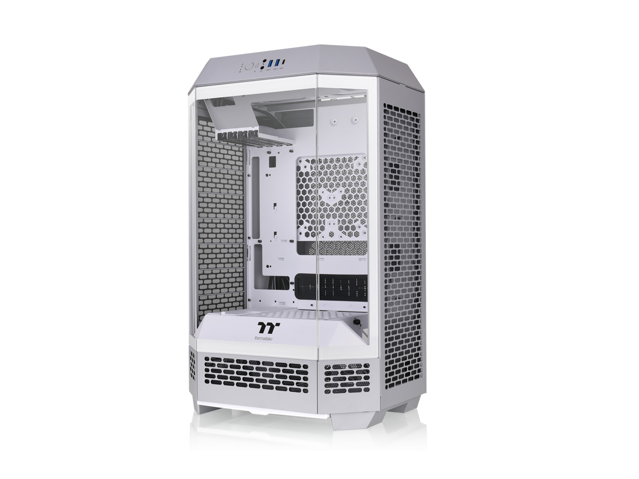 Корпус Thermaltake Tower 300 Limestone Micro-ATX Вентилятор CT 2x140 мм в комплекте Подставка 34790₽