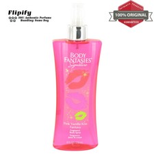 Body Fantasies Signature Pink Vanilla Kiss Fantasy 8 oz Body Spray for Women