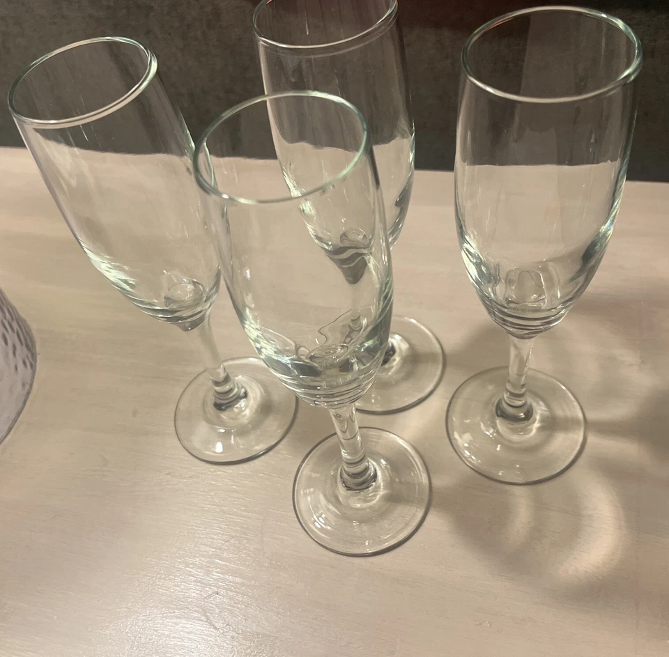 The Cellar Basics 12 copas de vino flauta champán tostadas 6 OZ Foto 2 de 4