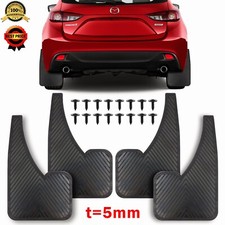 Rubber 5mm Mud Flaps For Mazdaspeed 3 Mazda 3 Sport Gt Cx-5 Cx3 Splash Guards Rubber 5mm Mud Flaps For Mazdaspeed 3 Mazda 3 Sport Gt Cx-5 Cx3 Splash Guards