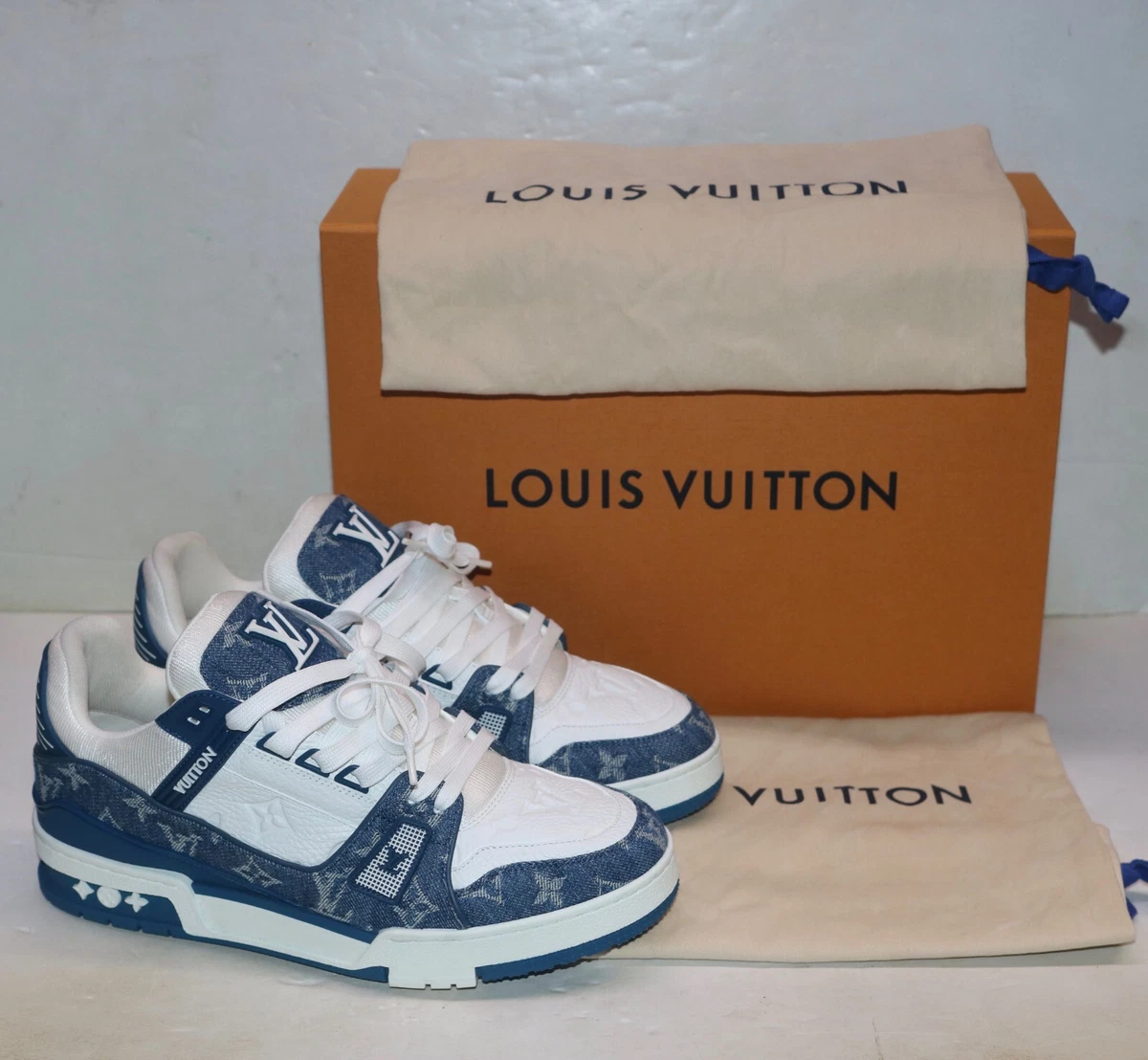 louis vuitton trainers white mens