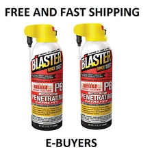 PB Blaster Penetrating Oil Rusted Seized Bolts Lubricant Spray 11 oz ( 2 Pack )