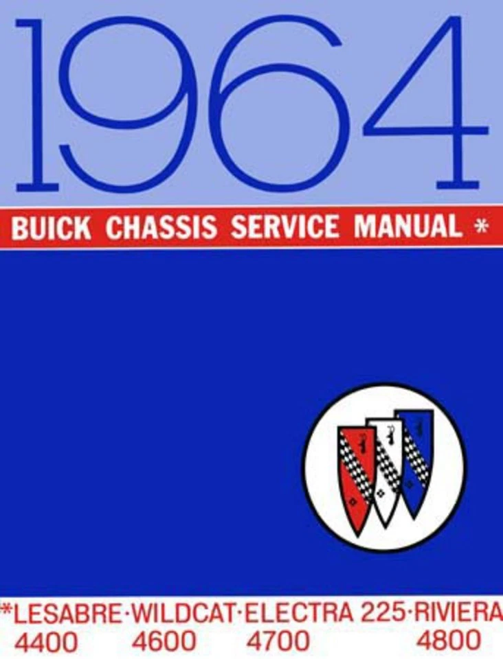1964 Buick Electra Lesabre Riviera Wildcat Shop Service Repair Manual OEM Guide