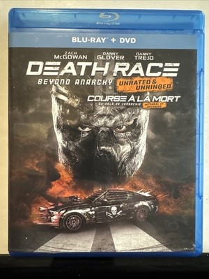 Death Race Beyond Anarchy Blu-Ray + DVD Unrated & Unhinged Rare OOP