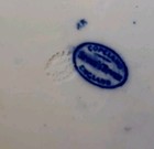 Copeland Spode's Tower Blue and White Ceramic Dinner Plate Glossy Round England — photo 8
