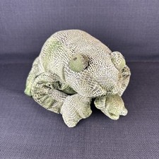 Russ Berrie Flemington Green Frog 10" Plush Bean Stuffed Animal Toy A