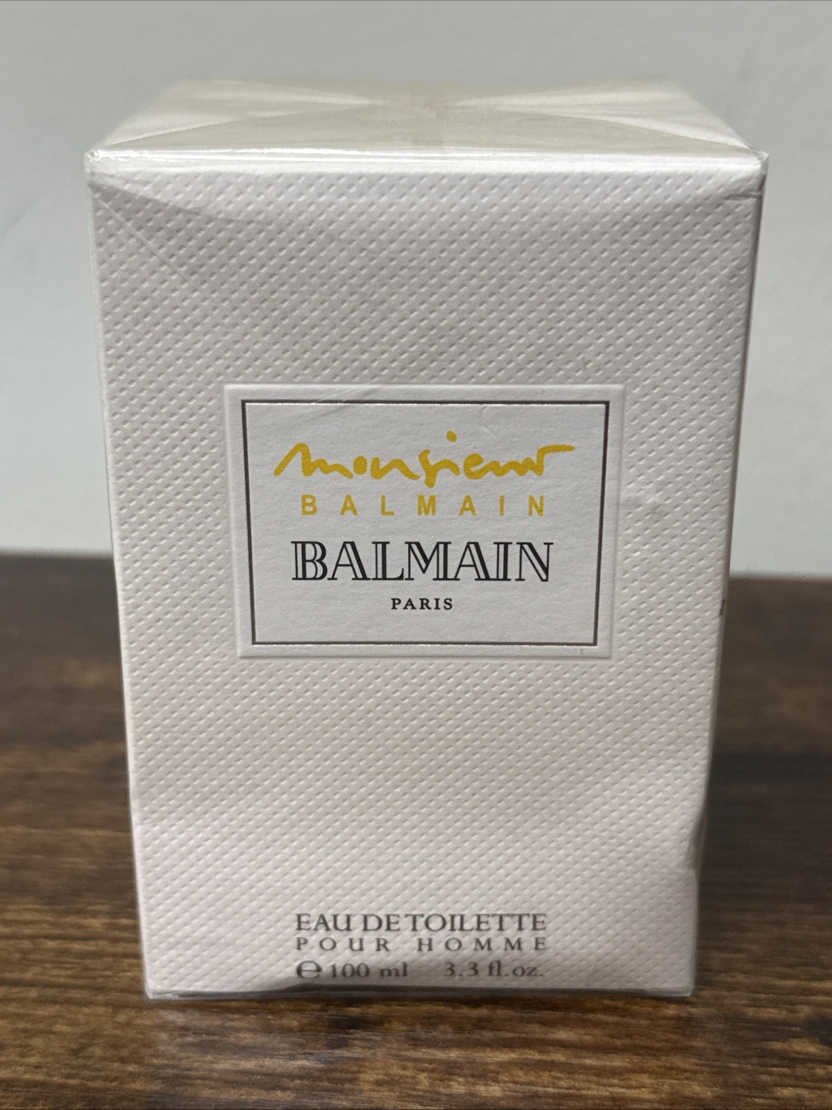 MONSIEUR BALMAIN by Pierre Balmain oz EDT for Men Sealed