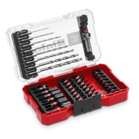 Original Einhell M-CASE 39-Tlg. Schlagfestes ZubehöR-Set (25-Mm-Bits, Metallbohr