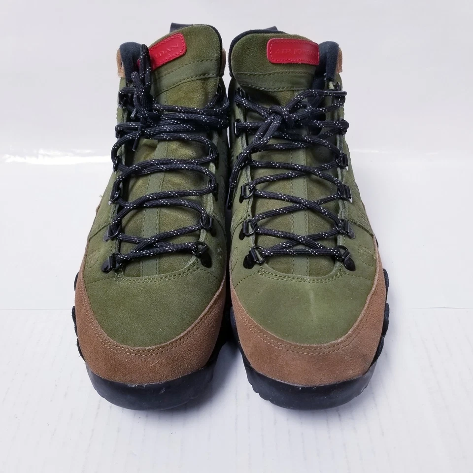Nike Air Jordan 9 NRG Bota "Carne y Brócoli" AR4491-200 Marrón Oliva Para Hombre 10.5 Foto 3 de 4
