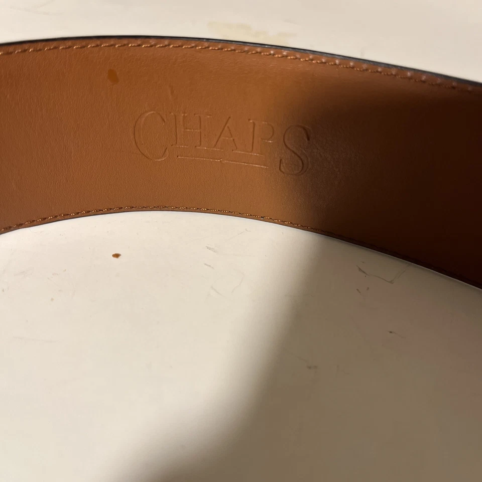 Lauren Ralph Lauren 漆皮光泽黑色宽腰带 M 码 — 第 3/4 张图片