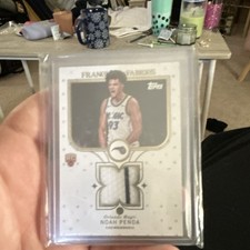Topps 2025-26 Franchise Fabrics Rookie Memorabilia Noah Penda Orlando Magic #FF…