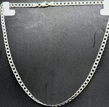 925 Sterling Silver Curb Link Chain Necklace,...