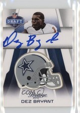 2010 Playoff Prestige Pro Helmets Auto Dez Bryant #NFL-DB Auto 6h1