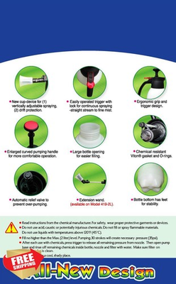 #ad #ad Solo 419 2 Liter One Hand Pressure Sprayer Ergonomic Grip $44.99