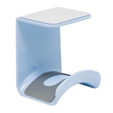 1Pcs Blue ABS Plastic Headphone Stand Hanger, Hanging Headset Holder Hook Und...