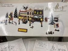 The Magic Of Mainstreet 1997 Trendmasters Lighted Christmas Village-Please Read!