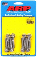 Arp Sbc Vortec Intake Manifold Bolt Kit 12-point Stainless Polished 434-2102