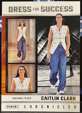 2025 Panini Caitlin Clark Chronicled - Dress For Success - Caitlin Clark #63