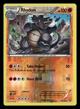 Pokemon TCG Rhydon Fighting Uncommon XY - Primal Clash 75/160 NM