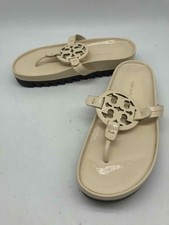 Tory Burch Ivory Size 7 Thong Sandals