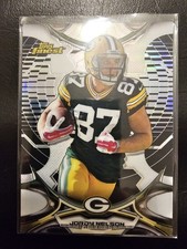 Jordy Nelson 2015 Topps Finest Refractor #35 Green Bay Packers 
