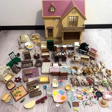 Sylvanian Families Grape Forest House Set with Furniture and Figures