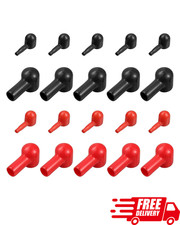 20pcs Battery Terminal Covers Rubber Cable Lug Cap Protector Set Car Marine