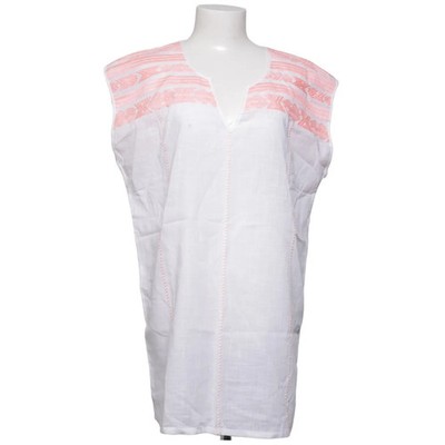J.Crew, Tunika, Größe: S, Weiß/Pink, Baumwolle/Leinen, Streifen, Damen #zgH