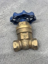 NIBCO 1/8" Threaded Gate Valve Globe New Plumbing NOS Brass