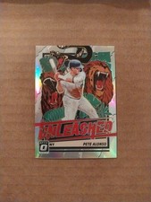 Pete Alonso 2021 Panini Optic Unleashed Silver Holo #UNL4 New York Mets
