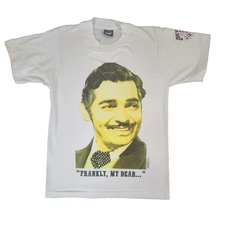 Vintage Screen Stars Mens Promo T-Shirt Size M 1989 Gone With The Wind #2157