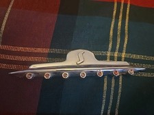1949 Studebaker Chrome Glove Box Door Emblem