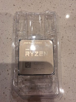AMD Ryzen 7 5700X Desktop CPU R7 5700X Processor Socket AM4 3.4 GHz 8-Core