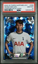 2022-23 Topps Sapphire UCC Son Heung Min Sapphire Selections GEM MT PSA 10 #SS-6