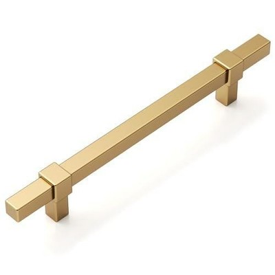 Amerdeco 10 Pack 5 Inch 128mm Champagne Bronze Cabinet Pulls Zinc Alloy Heavy Du