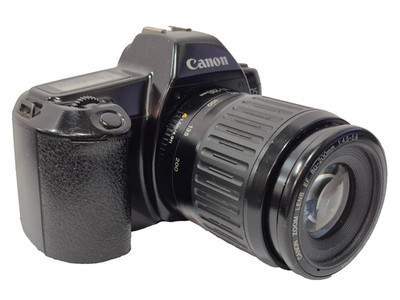 Canon EOS Rebel 35 mm Film Camera With 80-200mm Lens Untested **READ**