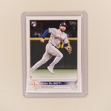 2022 Topps Update Series - Alex De Goti #US29 (RC) Houston Astros MLB Card 