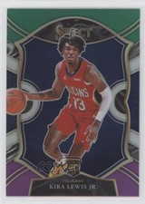 2020-21 Panini Select Concourse Green White Purple Prizm Kira Lewis Jr #73 7l6