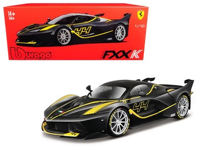 Ferrari FXX-K #44 Black with Yellow Stripes 