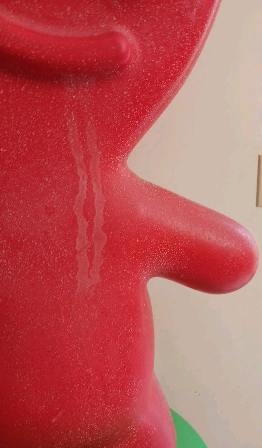 Sour Patch Kids Character Candy Store Display W/ Rolling Wheels NO Storage Tray