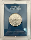 1884-O $1 Morgan Silver Dollar BU National Minting Distribution Center w COA #2