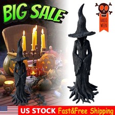 2025 Cracker Barrel Tree Witch Statue Halloween Decor Gift New in Box - 20 cm US