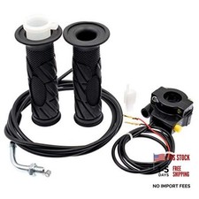 7/8 22mm Twist Throttle Accelerator Handle Grips, 75" Long Throttle