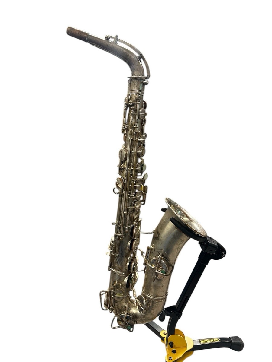 1920 Pan Am Rudolph Wurlitzer American Alto Sax (silver) | eBay