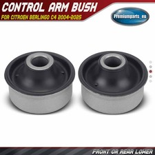 2x Front or Rear Lower Control Arm Bush for Citroen Berlingo C4 2004-2025 352377
